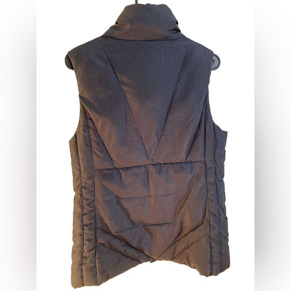 Puffer Vest Jacket Snow Ski Wear by Champion Large Gray & Black EUC - Picture 5 of 15